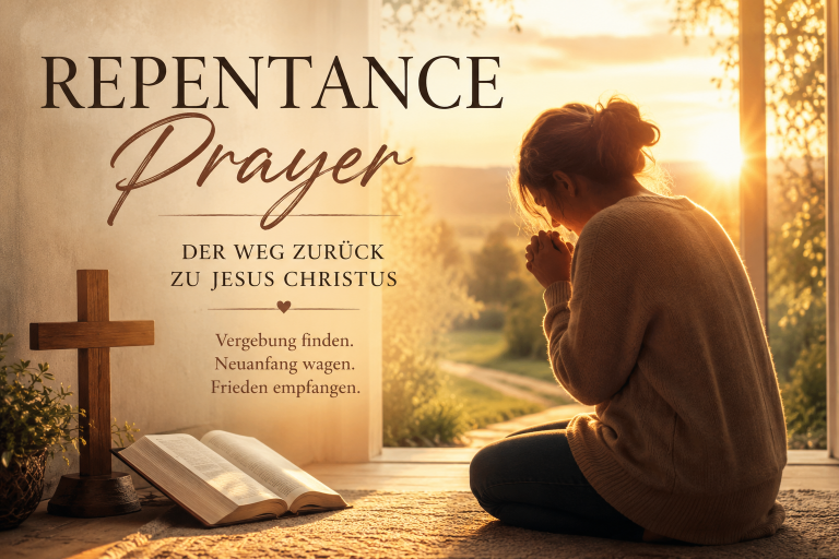Repentance Prayer – Gebet der Umkehr und Rückkehr zu Jesus Christus