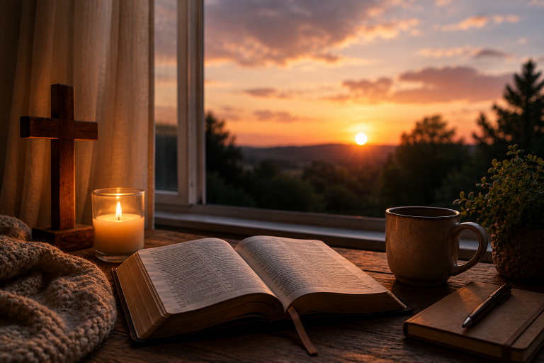 Evening Prayer – Christliches Abendgebet für Frieden und einen ruhigen Schlaf