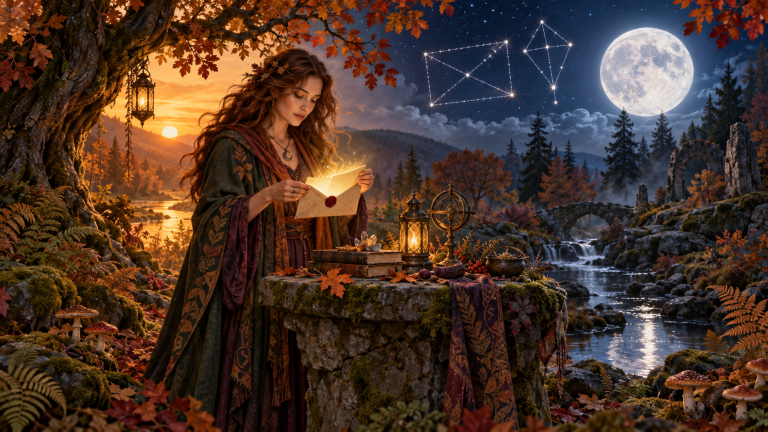 Mondkalender – Wahre Siderische Astrologie vom 22. bis 26. September 2026: Das Couvert öffnet sich